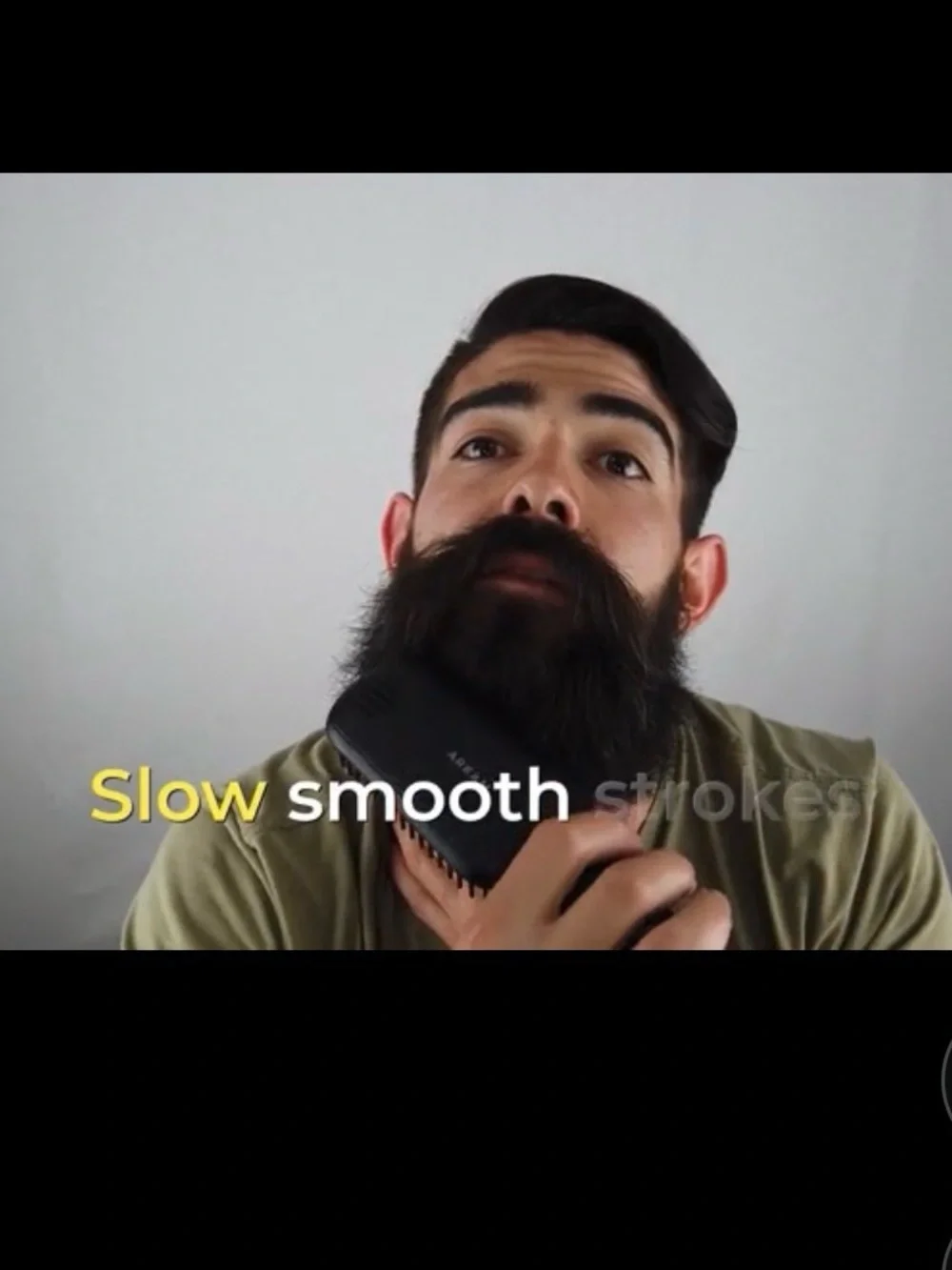 Arkam Beard Straightener Brush for MEN